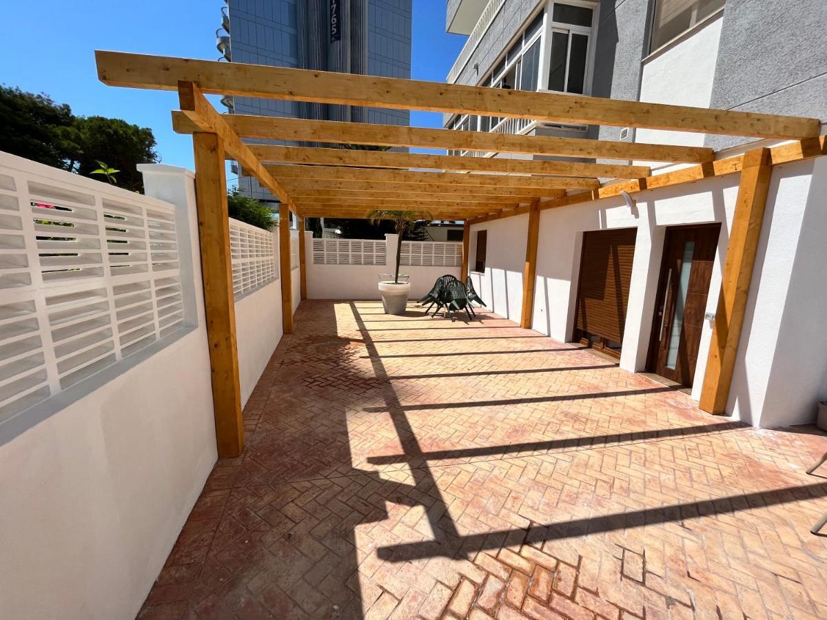 Calpe Apartamento Lujoso Bajo Terasa Piscina Aire Cerca Playa Pueblo Экстерьер фото